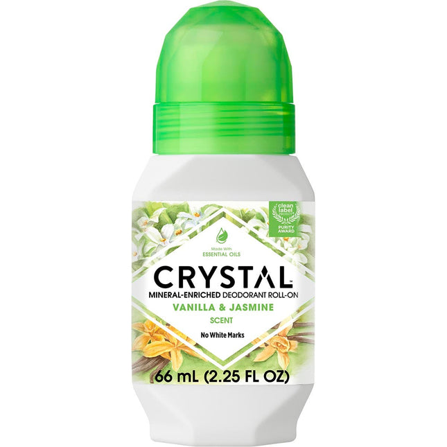 CRYSTAL Roll-on Deodorant Vanilla Jasmine 66ml