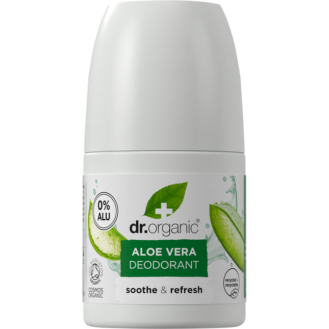 Dr. Organic Aloe Vera Roll-On Deodorant 50ml