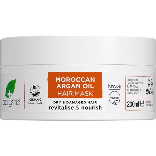 Dr. Organic - Hair Mask Moroccan Argan Oil - 200ml