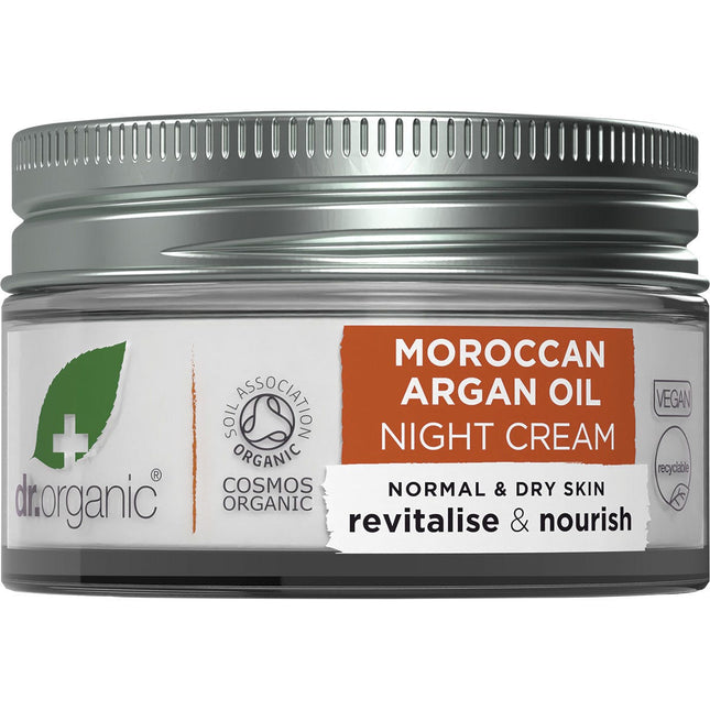 Dr. Organic - Night Cream Moroccan Argan Oil - 50ml