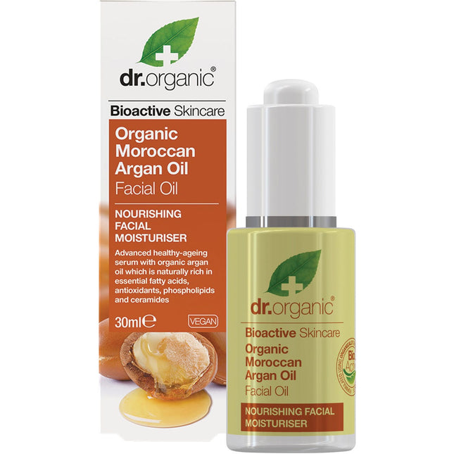Dr. Organic - Facial Oil Organic Moroccan Argan Oil - 30ml