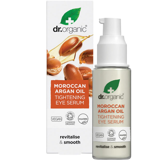 Dr. Organic - Eye Serum Tightening Organic Moroccan Argan Oil - 30ml