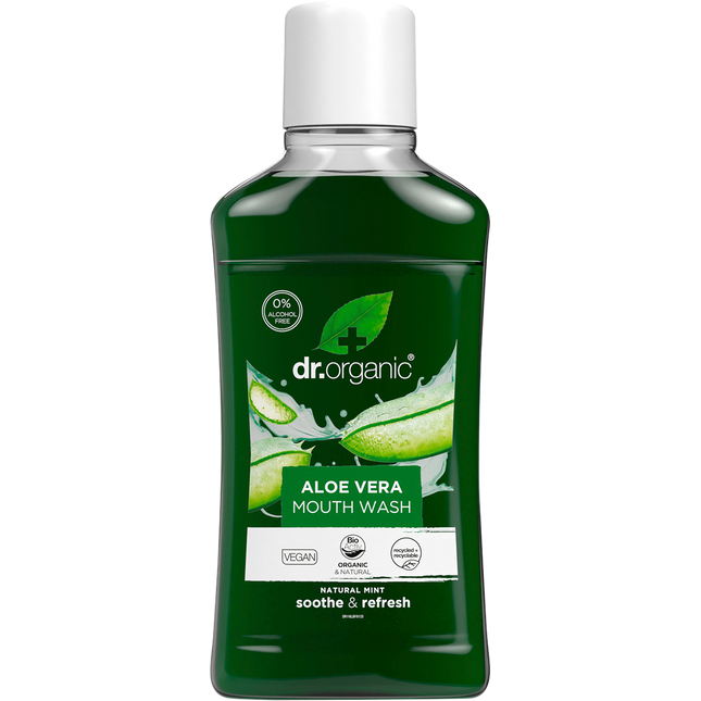 Dr. Organic Aloe Vera Mouthwash 500ml