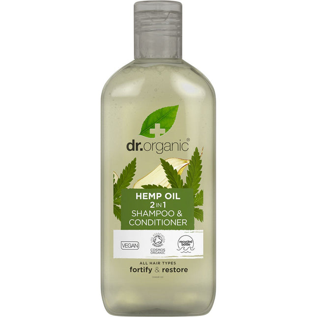 Dr. Organic - 2 in 1 Shampoo Conditioner Hemp Oil - 265ml