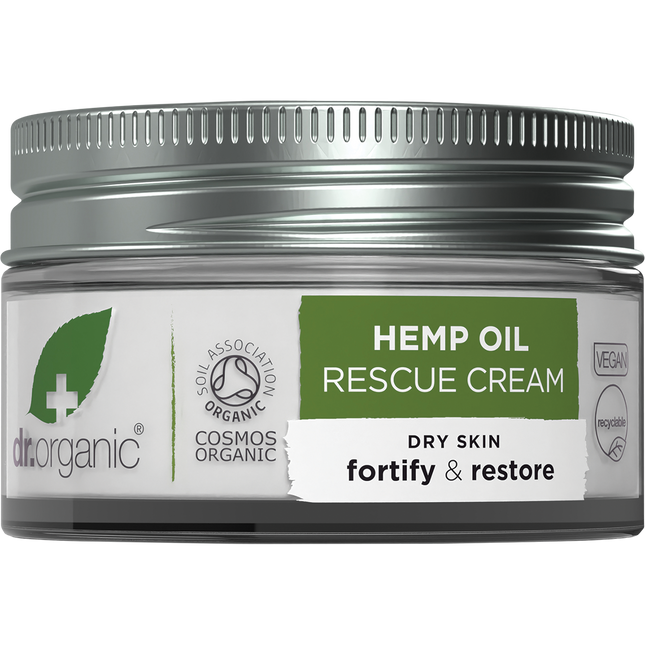 Dr. Organic Rescue Cream Hemp Oil 50ml