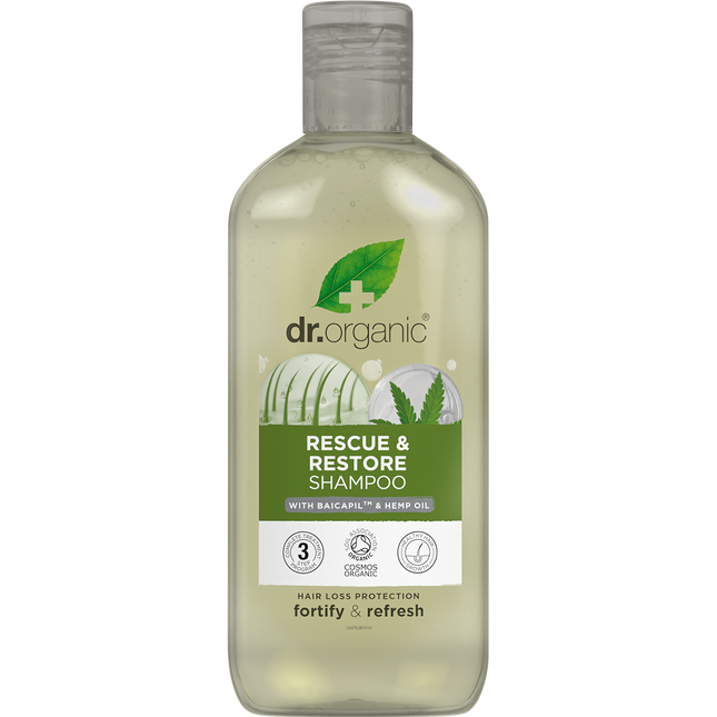 Dr. Organic Rescue & Restore Shampoo Hemp Oil 265ml