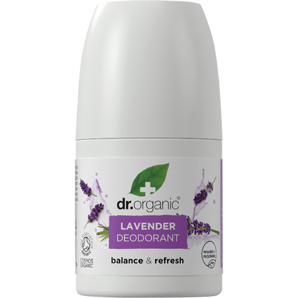 Dr. Organic Roll-On Deodorant Lavender 50ml