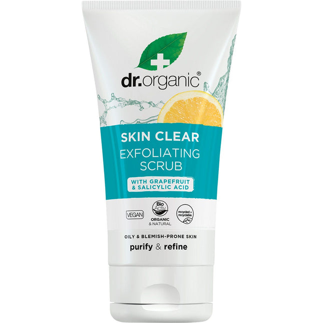 Dr. Organic - Exfoliating Face Scrub Skin Clear  - 150ml
