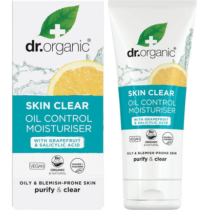 DR ORGANIC - OIL CONTROL MOISTURISER SKIN CLEAR 50ML