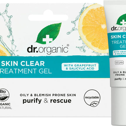 Dr. Organic - Treatment Gel Skin Clear   - 10ml