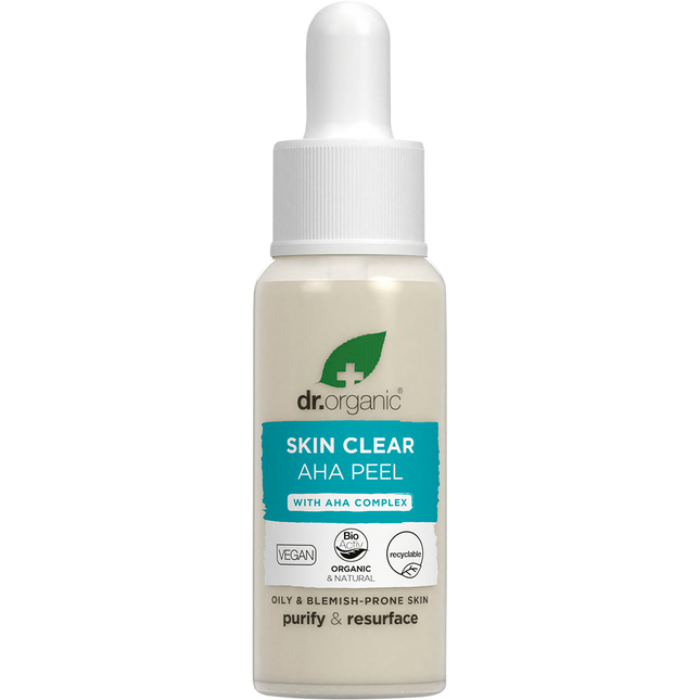 Dr. Organic AHA Peel Skin Clear 30ml