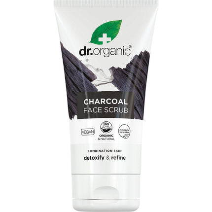 Dr. Organic - Face Scrub Charcoal - 125ml