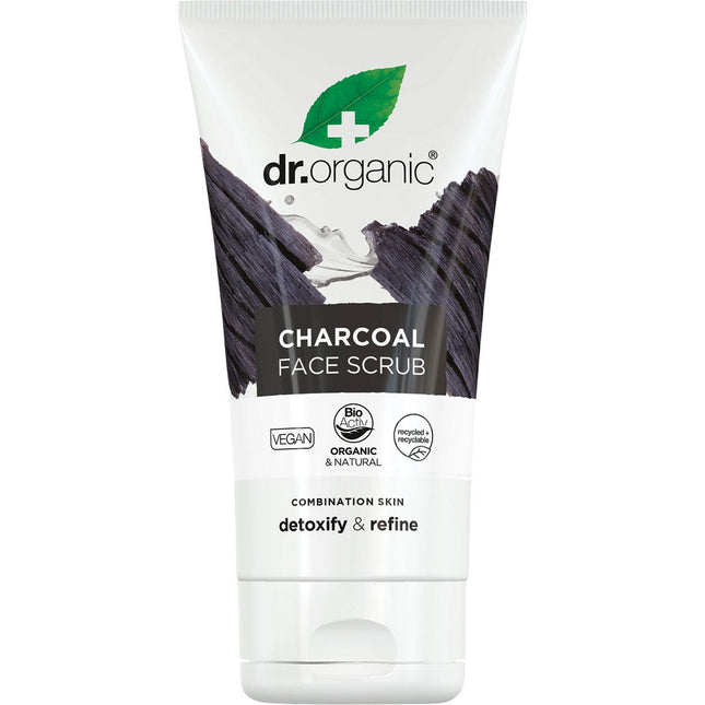 Dr. Organic - Face Scrub Charcoal - 125ml