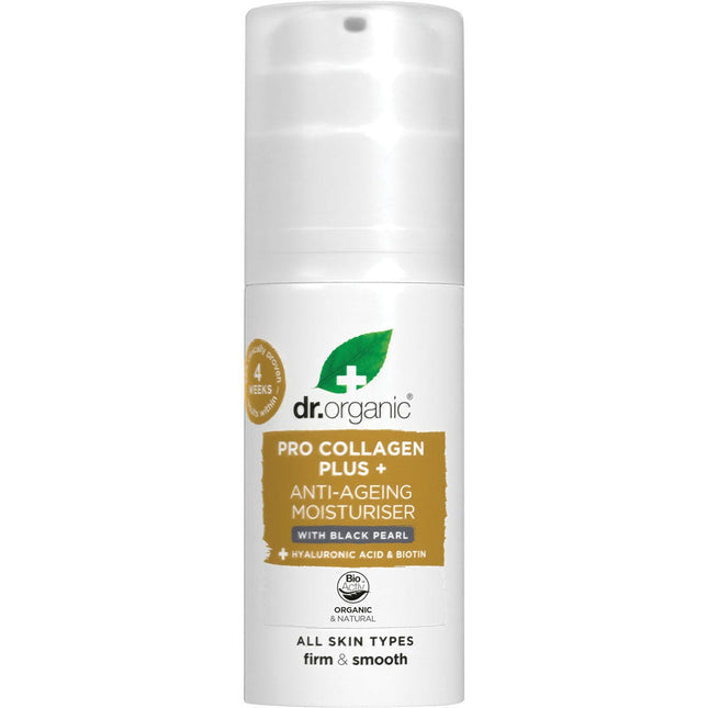 Dr. Organic - Pro Collagen Plus+ Anti Ageing Moisturiser Black Pearl - 50ml