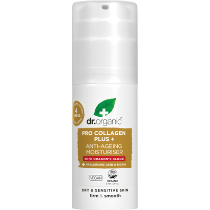 Dr. Organic Pro Collagen Plus+ Anti Ageing Moisturiser Dragon Blood 50ml
