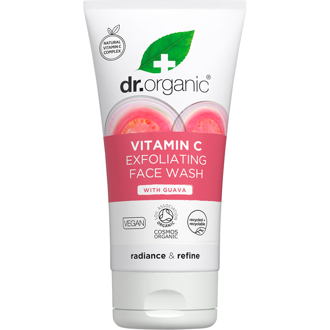 Dr. Organic Exfoliating Face Wash Organic Guava 150ml