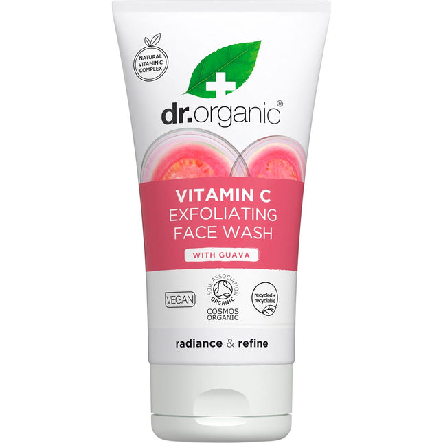 Dr. Organic - Exfoliating Face Wash Organic Guava - 150ml