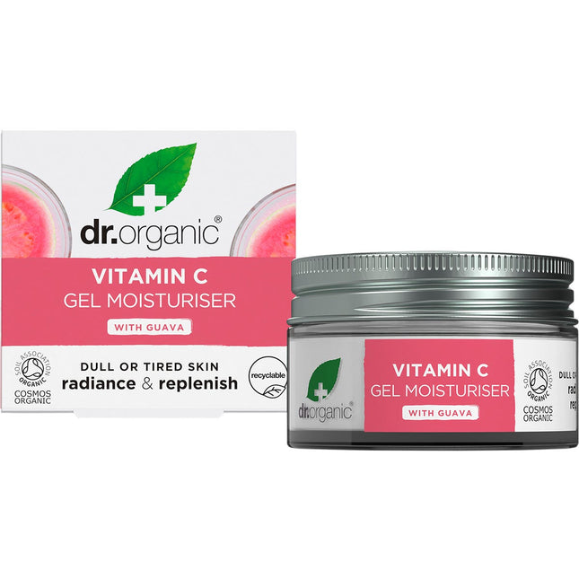 Dr. Organic - Vitamin C Gel Moisturiser with Guava - 50ml