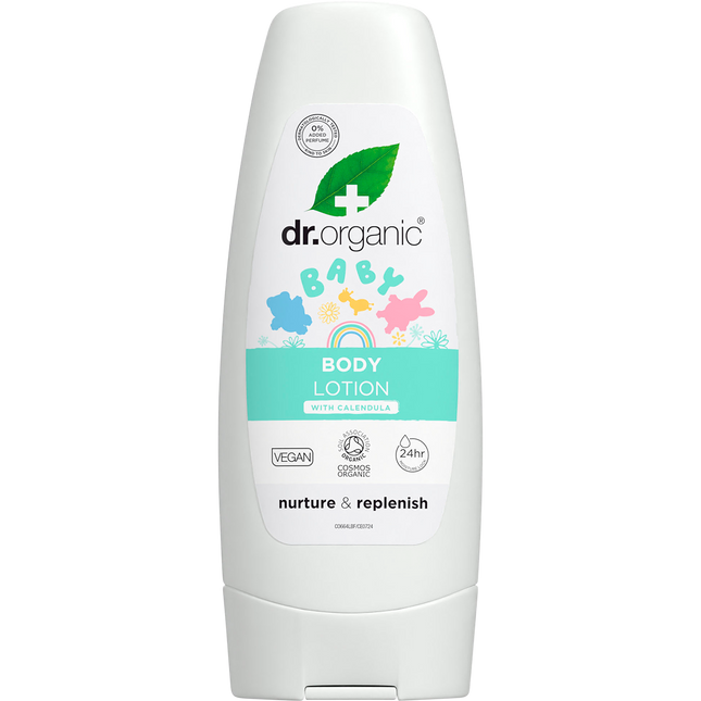 Dr. Organic Unfragranced Baby Lotion Organic Calendula 200ml