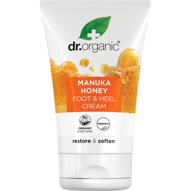Dr. Organic Foot & Heel Cream Manuka Honey 125ml