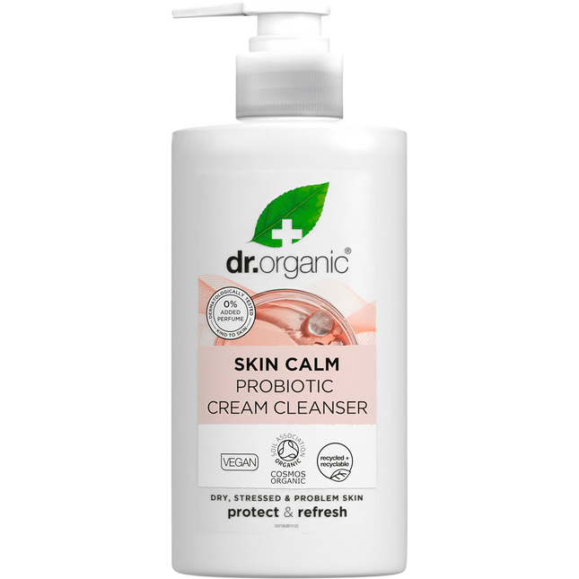 Dr. Organic Skin Calm Probiotic Cream Cleanser 150ml