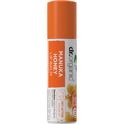 Dr. Organic Lip Balm SPF 15 Manuka Honey 5.7ml