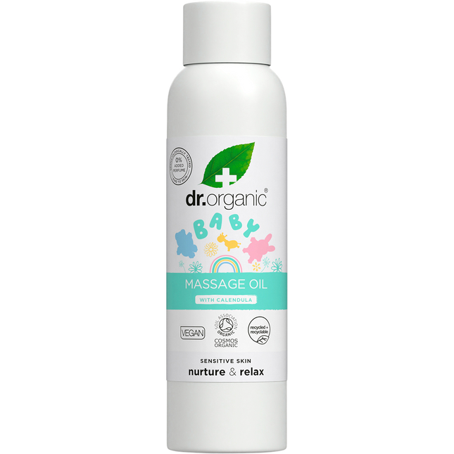Dr. Organic Baby Massage Oil with Calendula 150ml