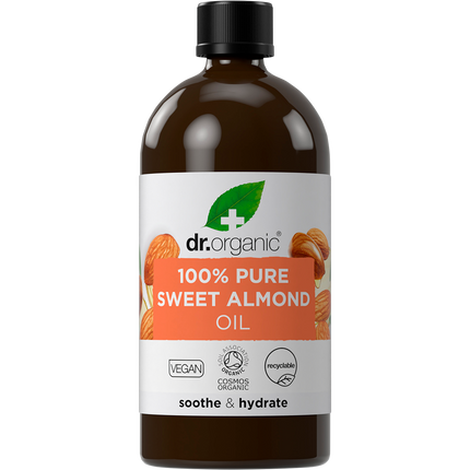 Dr. Organic Sweet Almond Oil 100% Pure 100ml