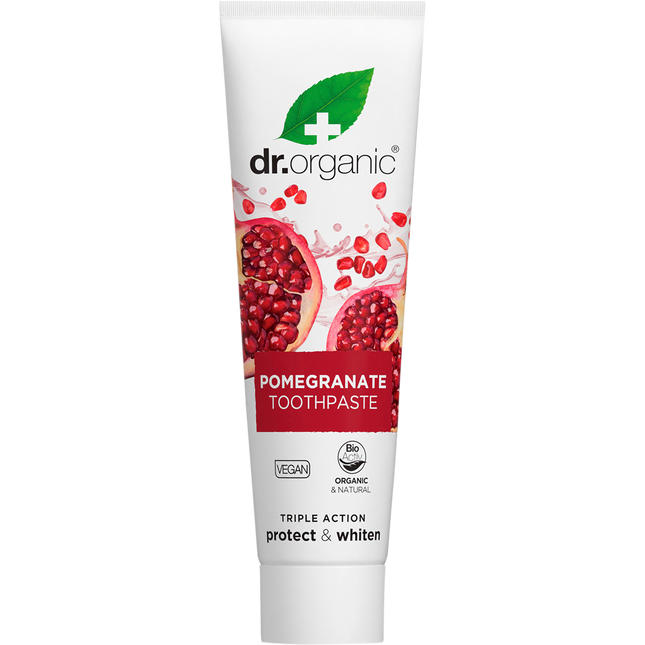 Dr. Organic Whitening Organic Pomegranate Toothpaste 100ml