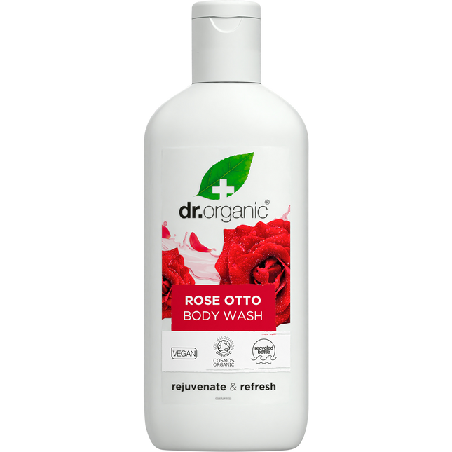 Dr. Organic Body Wash Rose Otto 250ml