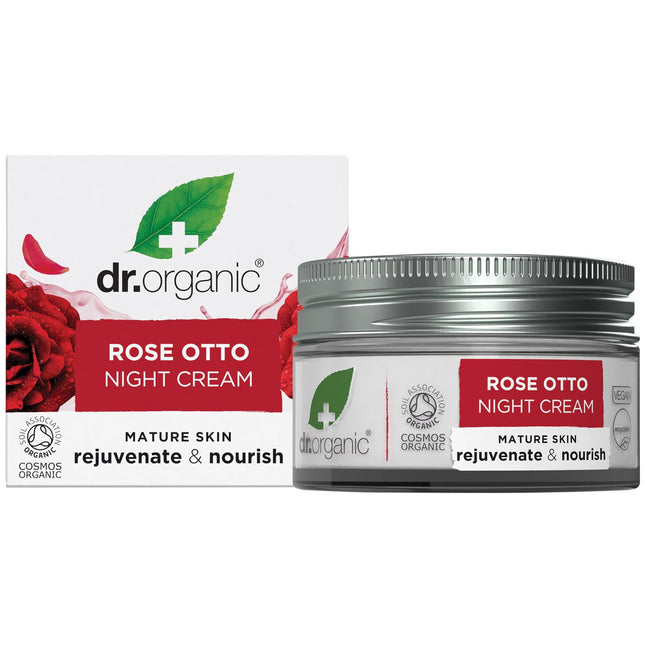Dr. Organic - Night Cream Rose Otto - 50ml