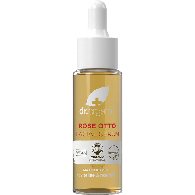 Dr. Organic Facial Serum Rose Otto 30ml
