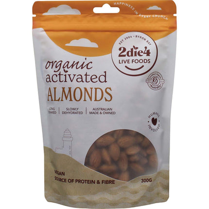 2DIE4 LIVE FOODS - ORGANIC ACTIVATED ALMONDS