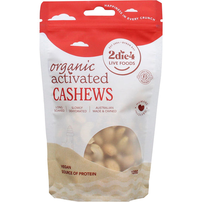 2DIE4 LIVE FOODS - ORGANIC ACTIVATED CASHEWS
