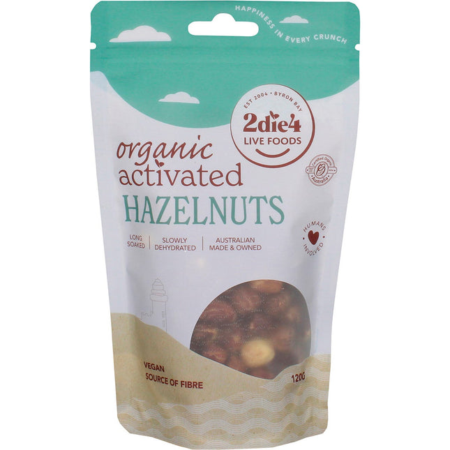 2DIE4 LIVE FOODS - ORGANIC ACTIVATED HAZELNUTS