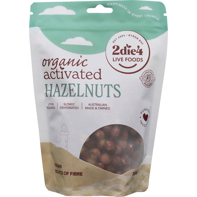 2DIE4 LIVE FOODS - ORGANIC ACTIVATED HAZELNUTS
