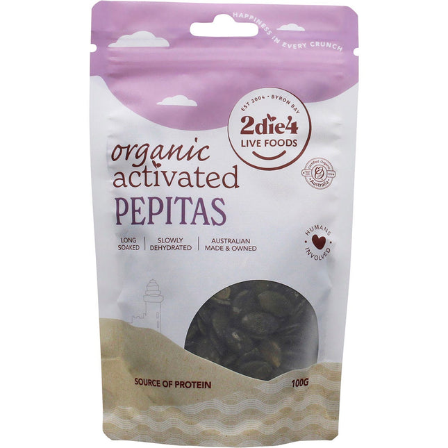2DIE4 LIVE FOODS - ORGANIC ACTIVATED PEPITAS