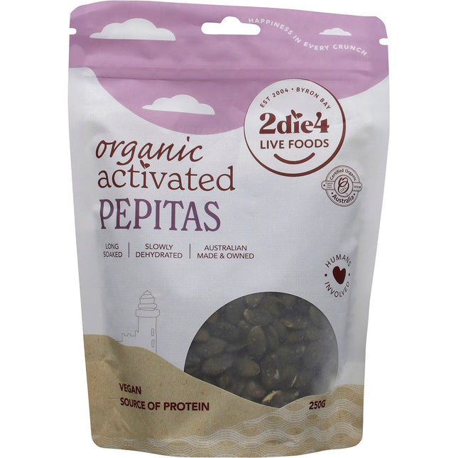2DIE4 LIVE FOODS - ORGANIC ACTIVATED PEPITAS