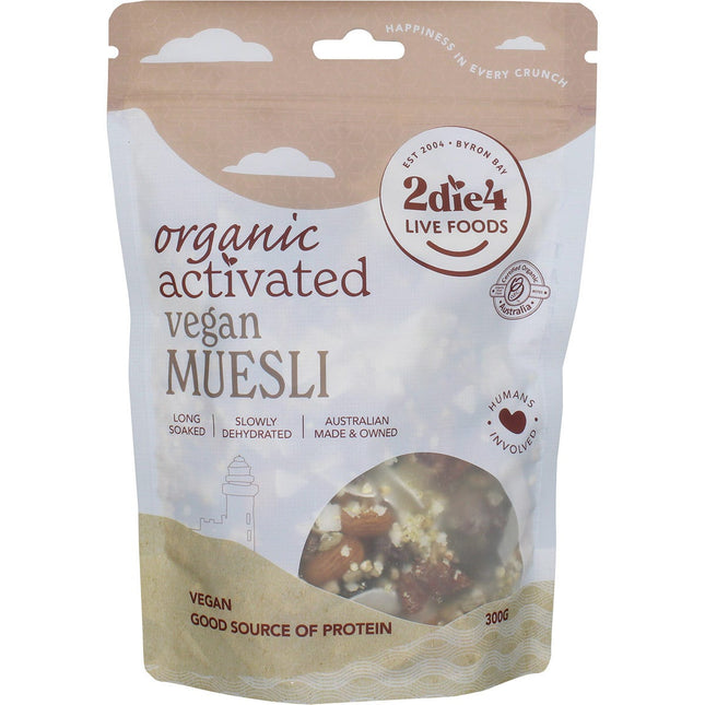 2DIE4 LIVE FOODS - ORGANIC ACTIVATED 300G