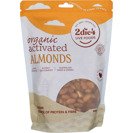 2DIE4 LIVE FOODS - ORGANIC ACTIVATED ALMONDS