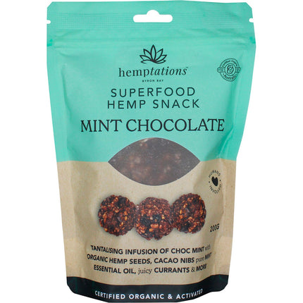2DIE4 LIVE FOODS - HEMPTATIONS SUPERFOOD HEMP SNACK