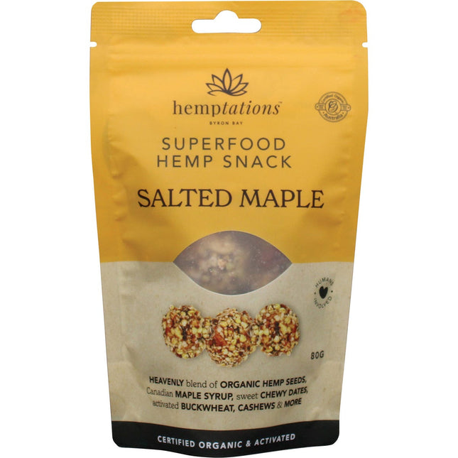 2DIE4 LIVE FOODS - HEMPTATIONS SUPERFOOD HEMP SNACK