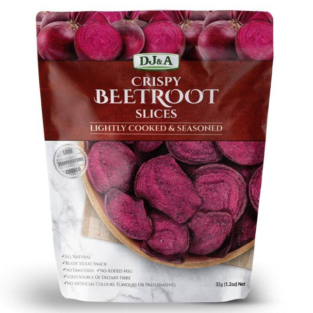 DJ&A CRISPY BEETROOT SLICES 35G