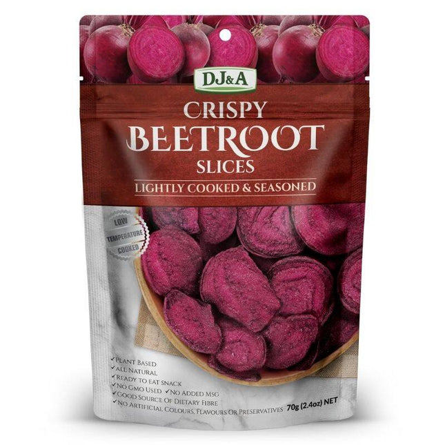 DJ&A CRISPY BEETROOT SLICES 70G