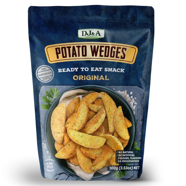 DJ&A POTATO WEDGES ORIGINAL 100G