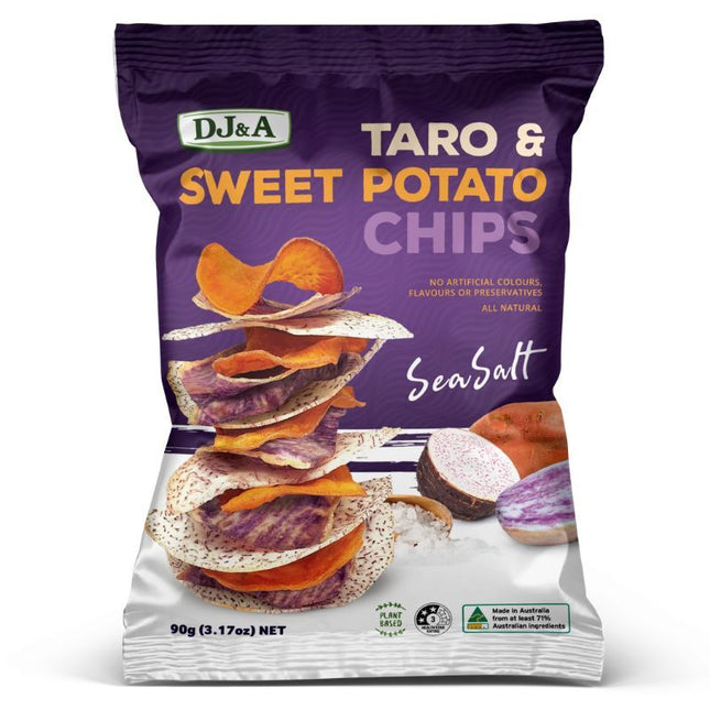 DJ&A TARO & SWEET POTATO CHIPS 90G
