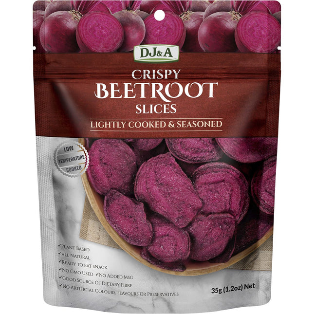 DJ&A - Crispy Beetroot Slices - 10x35g