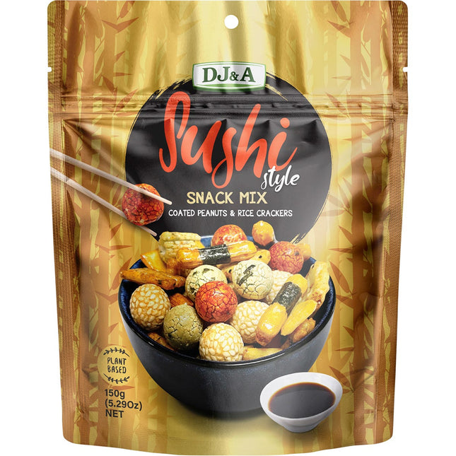 DJ&A - Sushi Style Snack Mix - 9x150g