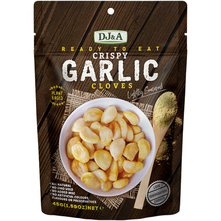 DJ&A - Crispy Garlic Cloves - 12x45g
