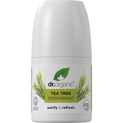Dr. Organic Tea Tree Roll-On Deodorant 50ml